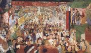 James Ensor The Entry of Christ into Brussels in 1889  (nn02) oil painting artist